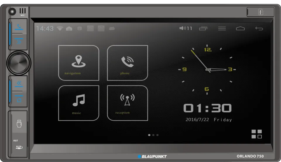 Blaupunkt Orlando 750 Car Multimedia Autoradio Bluetooth
