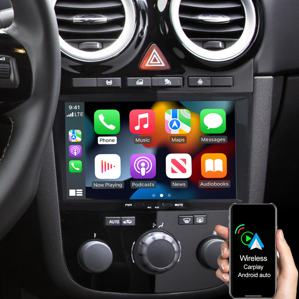 A-Sure GPS Autoradio 4+64GB Android 11 für Opel Astra H