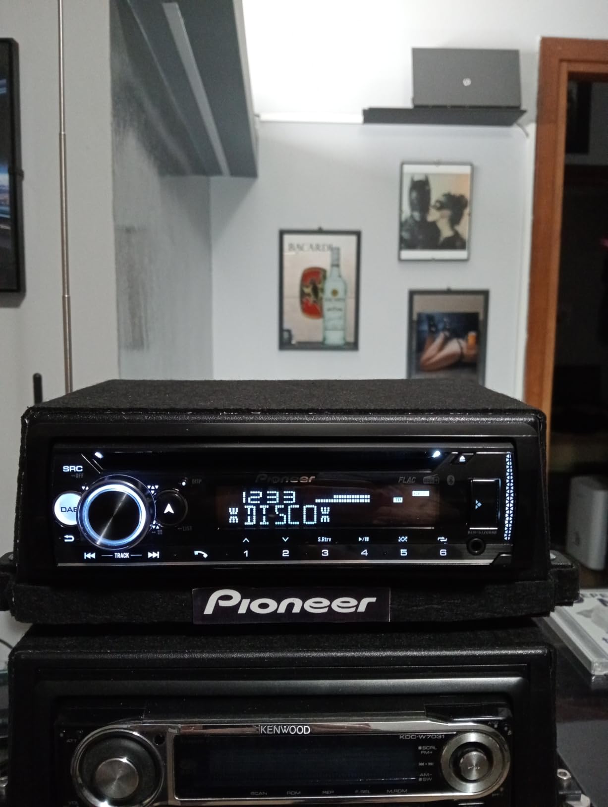 Pioneer DEH-S720DAB Autoradio 1-DIN CD DAB+ Bluetooth Antenne