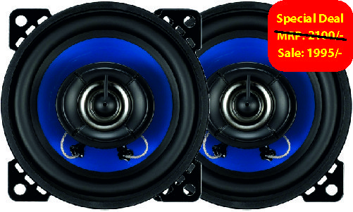 BLAUPUNKT ICX 402 Auto Lautsprecher 10cm 180W