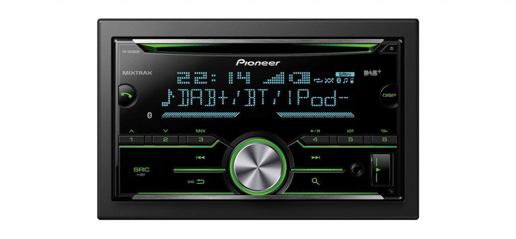 Pioneer FH-X840DAB 2-DIN CD Autoradio DAB+ inkl. Antenne