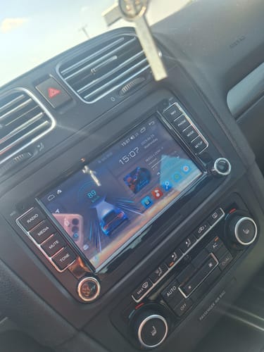 A-Sure GPS Autoradio 7 Zoll Android 11 für VW Golf 5 6 2+32GB