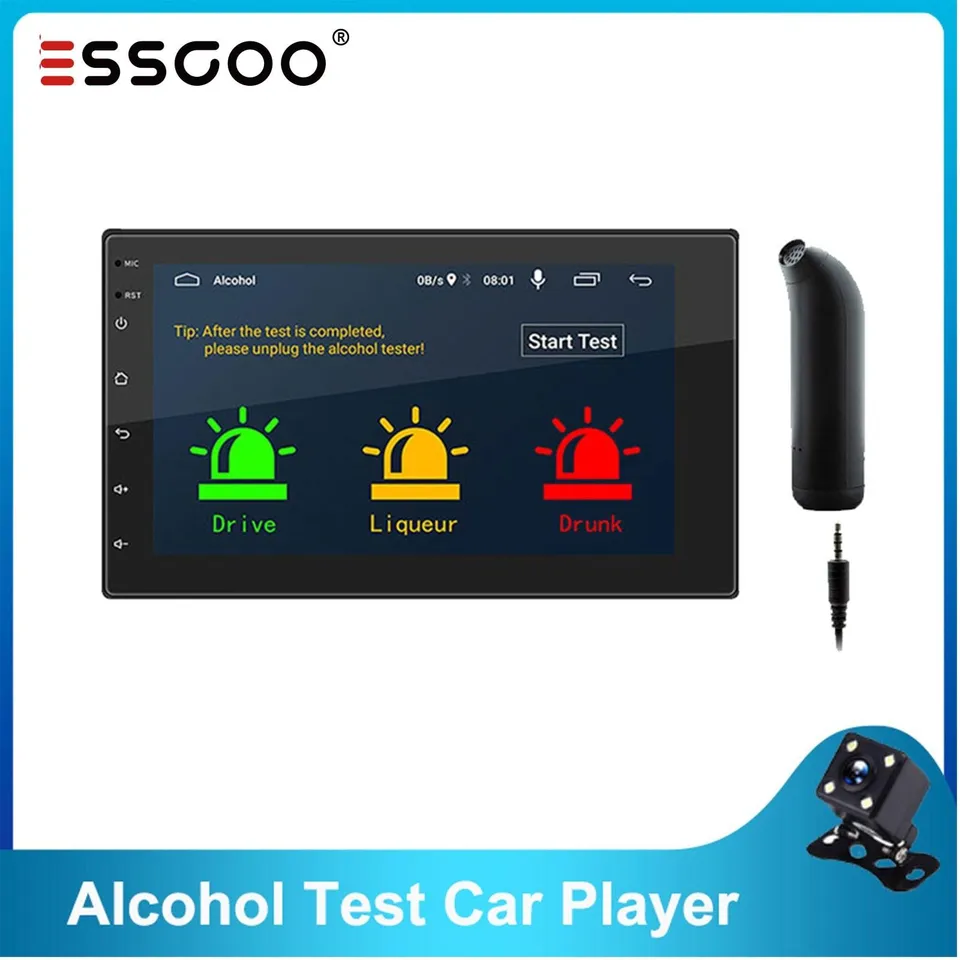 ESSGOO Car Stereo 10.1 Zoll 2 DIN Autoradio Android 10 GPS