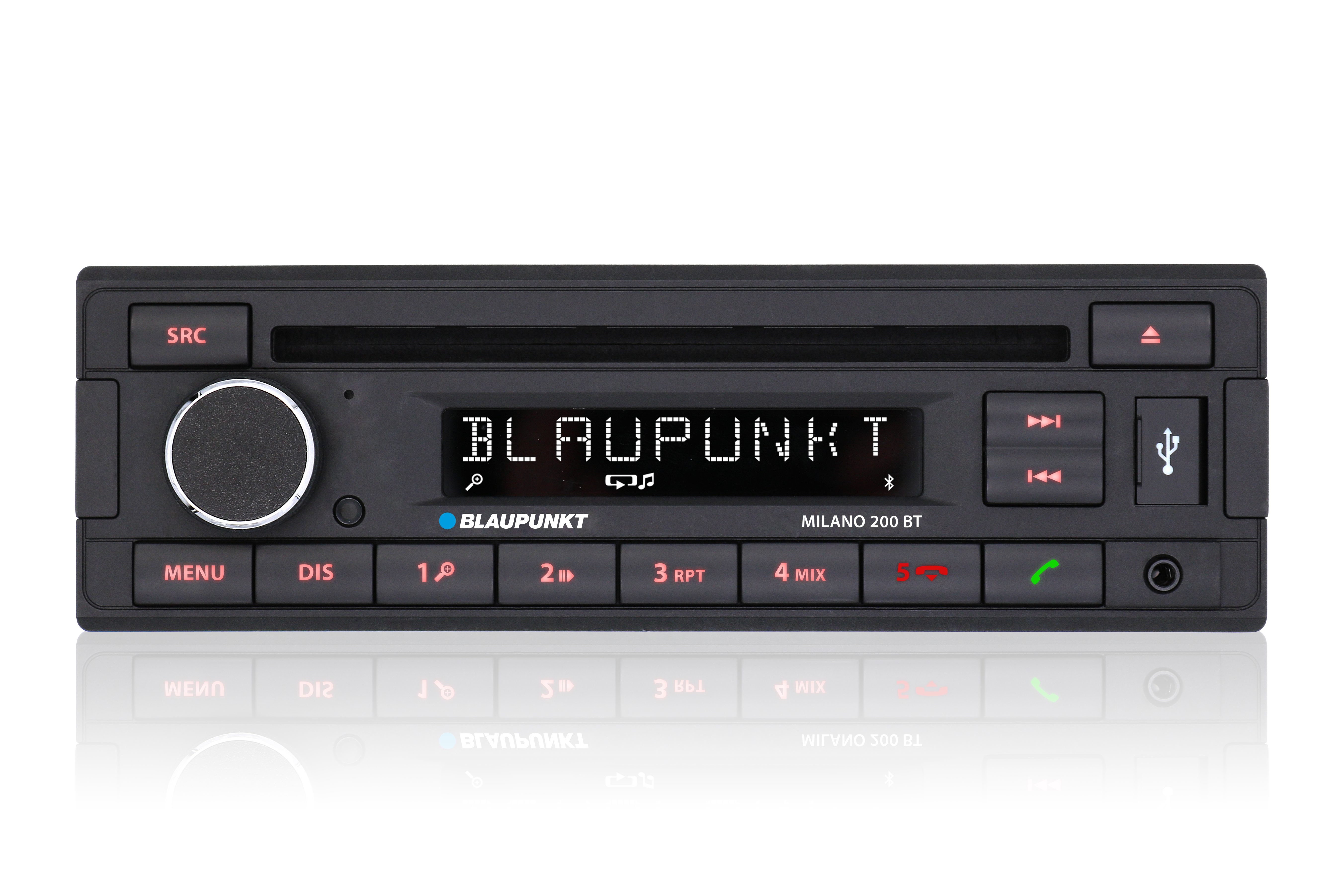 Blaupunkt Milano 200 BT 1-DIN Autoradio mit CD