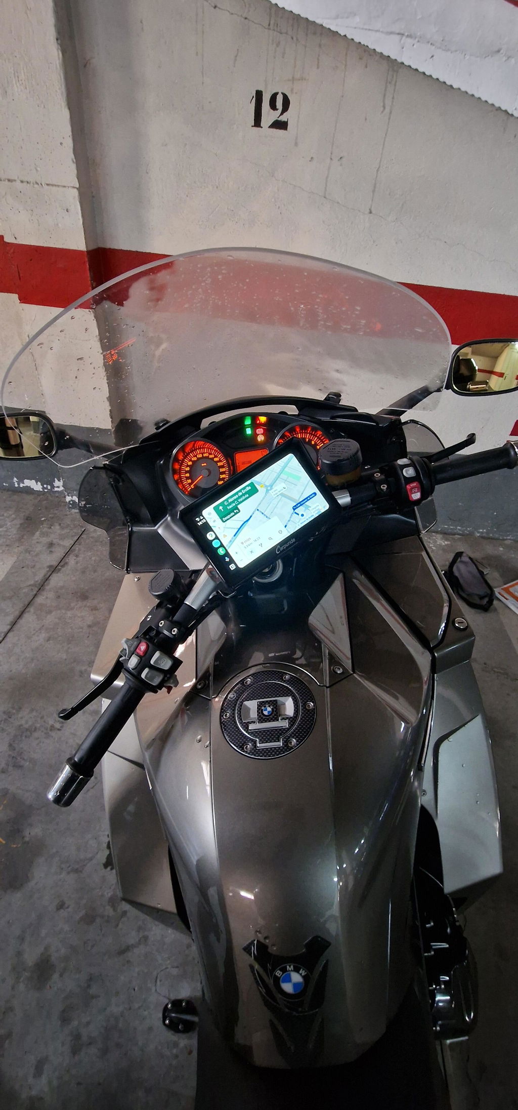 Carpuride W702B Pro Motorrad Display 7 Zoll IP67