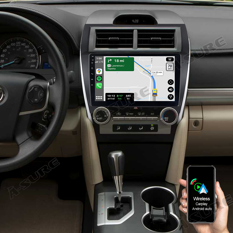 A-Sure GPS Autoradio Toyota Camry 10,1 Zoll 2+32GB JBL