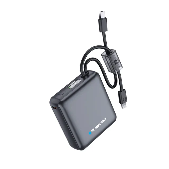 Blaupunkt BPB2713 Mini Powerbank 10000mAh PD20W Kabel