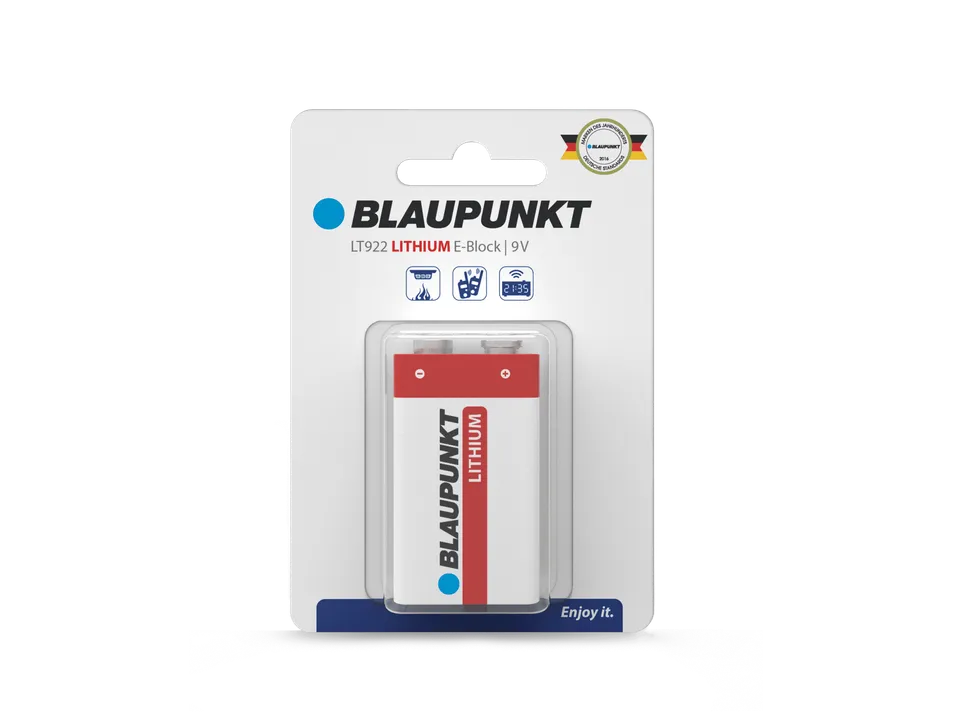 Blaupunkt LT922 Lithium-Batterie leicht für Profis unterwegs