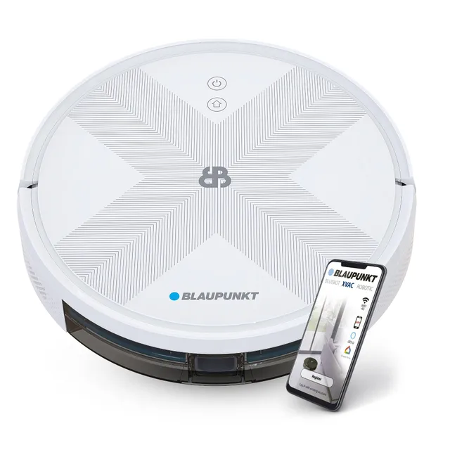 Blaupunkt Bluebot XVAC Saugroboter Brilliant White mit App