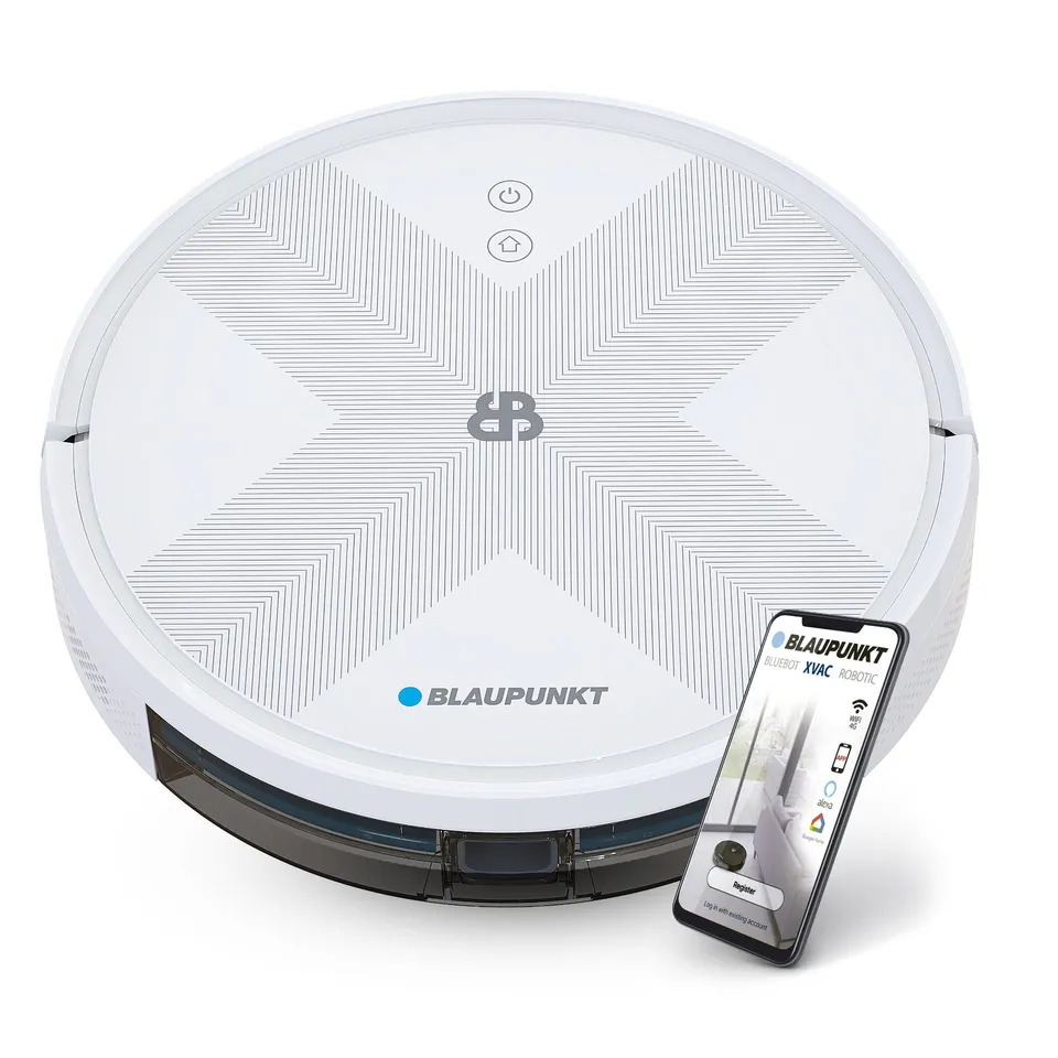 Blaupunkt Bluebot XVAC Saugroboter Weiß App HEPA