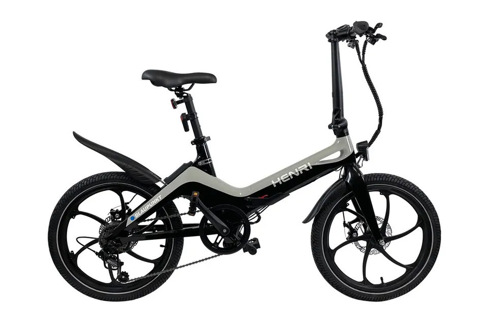 BLAUPUNKT HENRI E-Bike Klapprad 20 Zoll Magnesium
