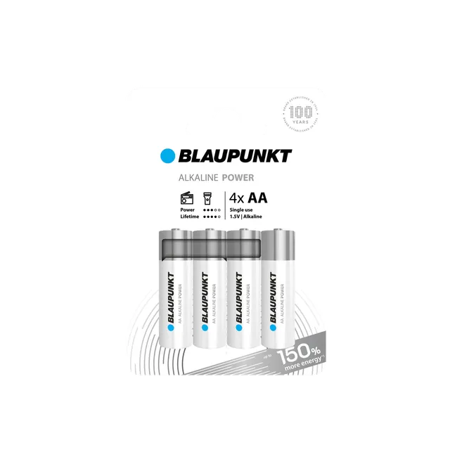 Blaupunkt Alkaline Power AA Batterie Mignon LR6