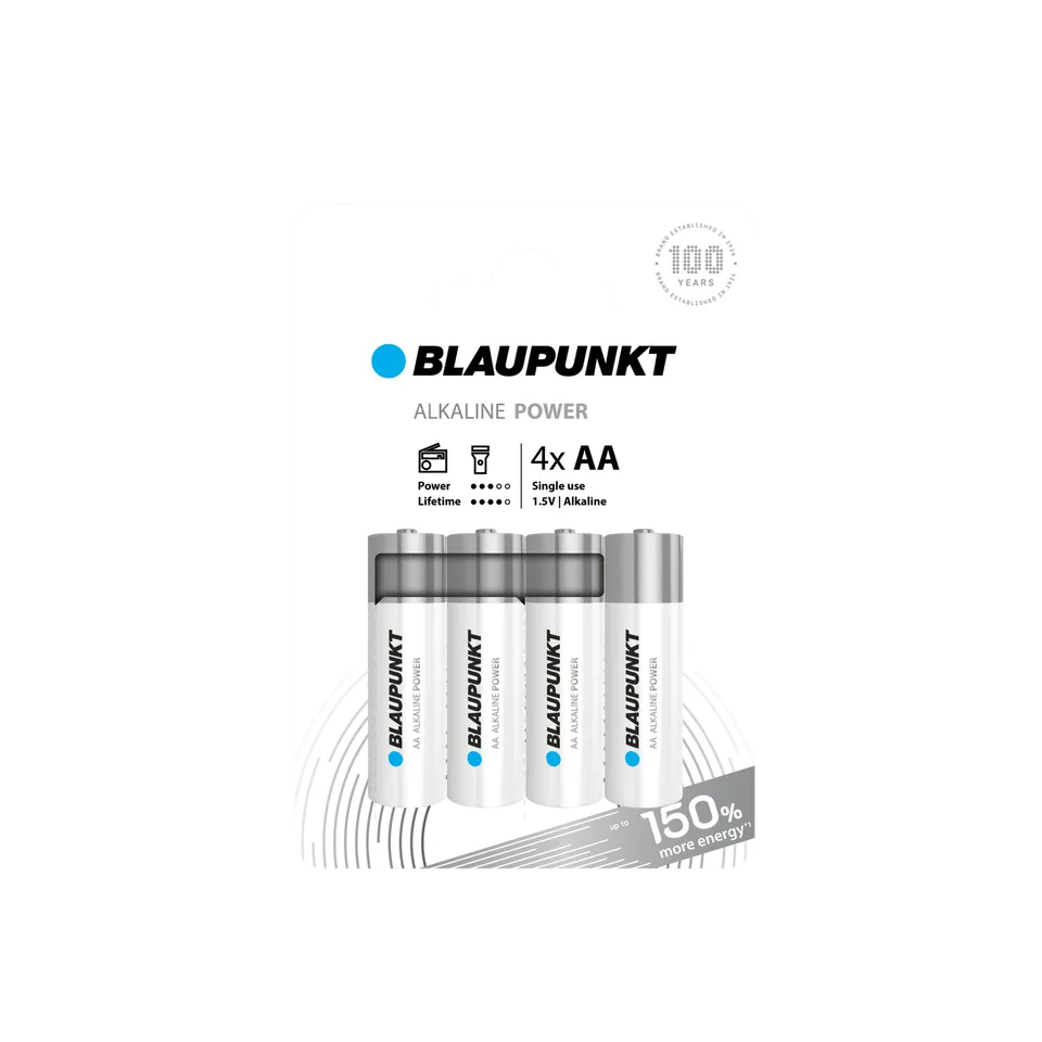 Blaupunkt Alkaline Power AA Batterien langlebig 7 Jahre