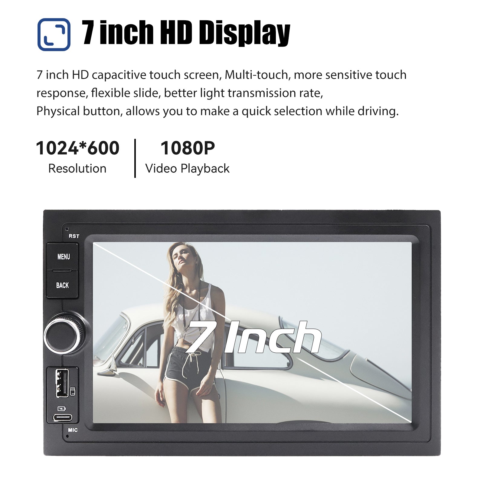 ESSGOO Car Stereo AR7001 VW Autoradio Android 16 7 Zoll