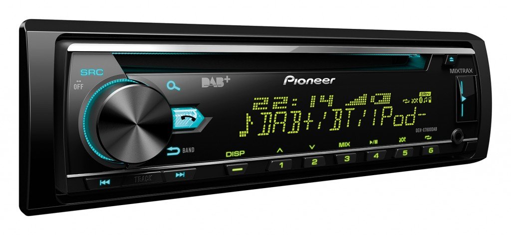 Pioneer DEH-X7800DAB 1-DIN Autoradio Single CD DAB+