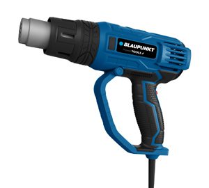 BLAUPUNKT Power Tools HG5010 Heißluftpistole 2000W mit Düsen