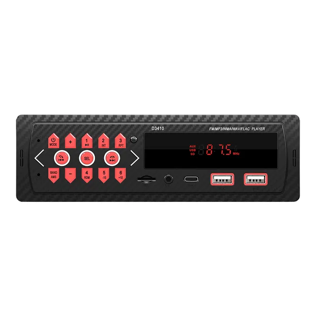 ESSGOO Car Stereo D3410 1 DIN Autoradio MP3 FM USB