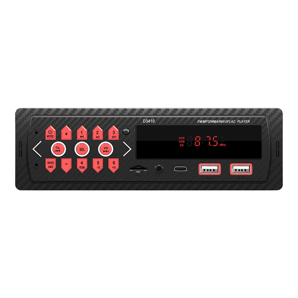 ESSGOO Car Stereo D3410 1 DIN Autoradio MP3 FM USB