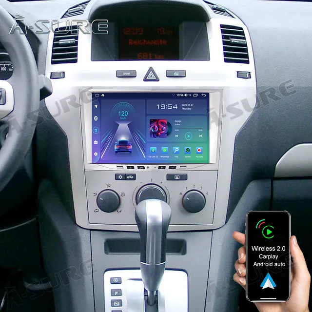 A-Sure GPS car radios Opel 8 Zoll Autoradio 2+32GB Android 12