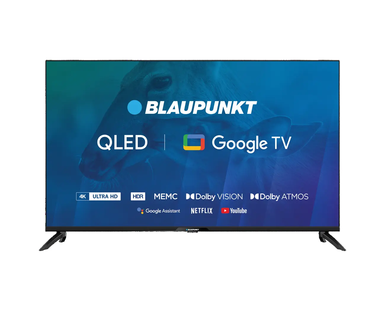 Blaupunkt 43QBG7000S 43 Zoll 4K Fernseher Google TV UHD