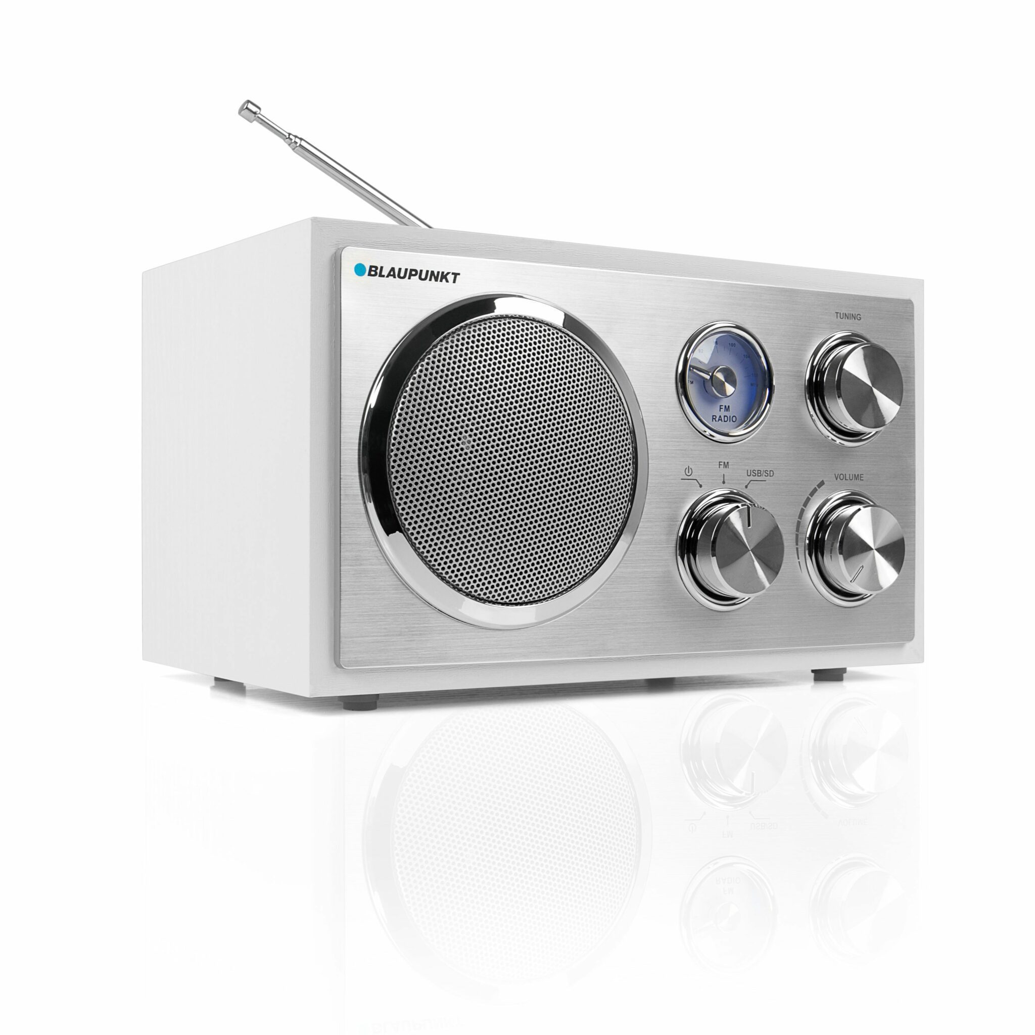 Blaupunkt RXN 19 Retro Radio Holz USB SD UKW