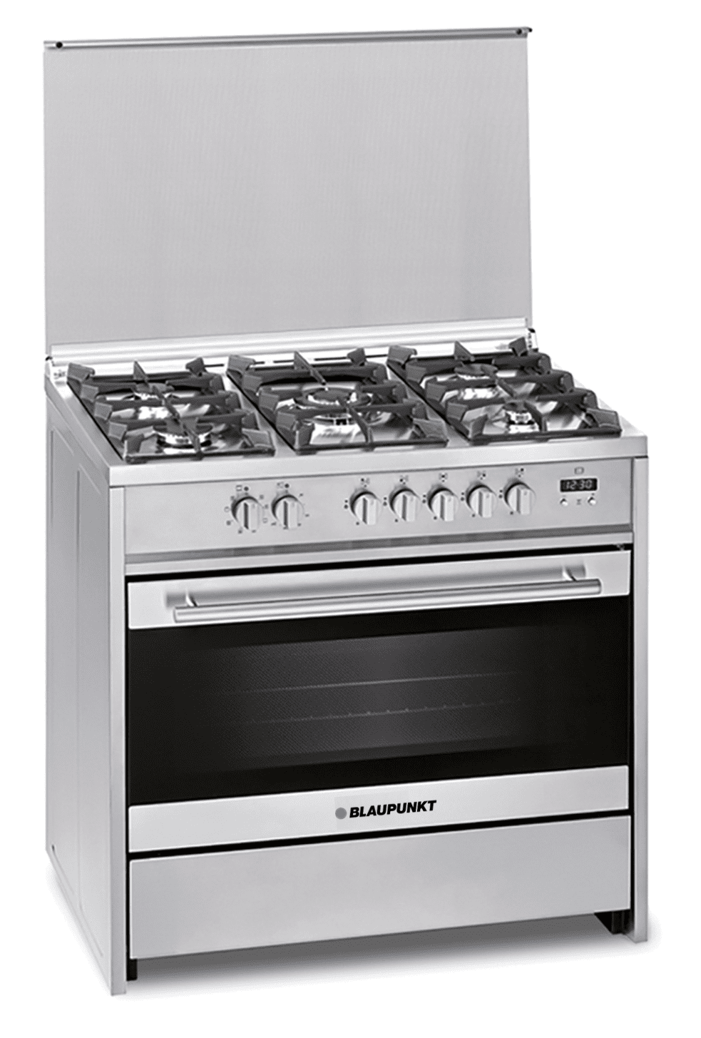 Blaupunkt BGC590MRCTX Gasherd 90cm 5-flammig Wok 114L