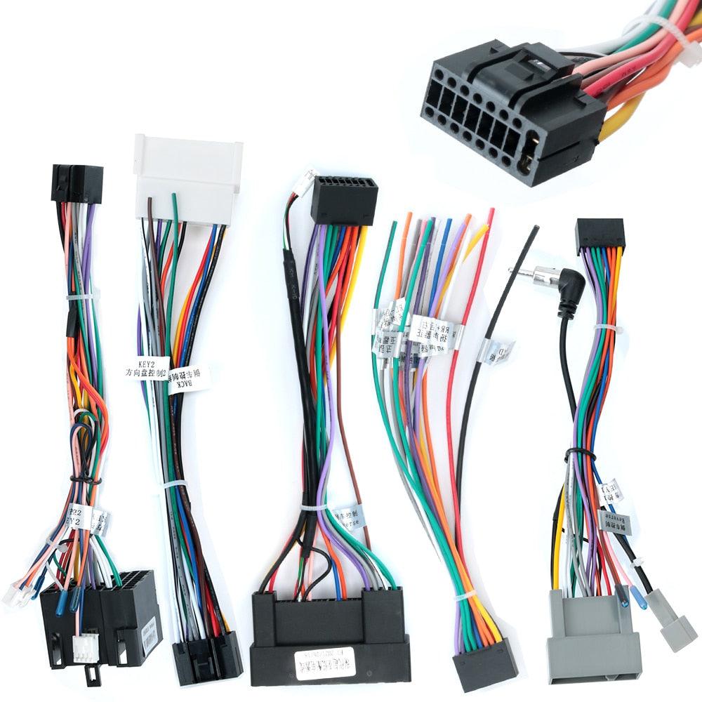 ESSGOO ISO Kabel Universal Autoradio Zubehör Kupfer 12V