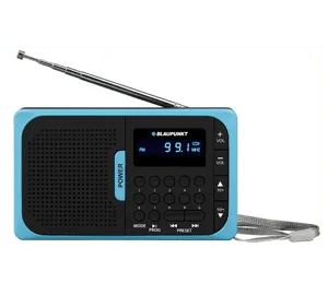Blaupunkt PR5BL FM Tragbares Radio Reise Schwarz