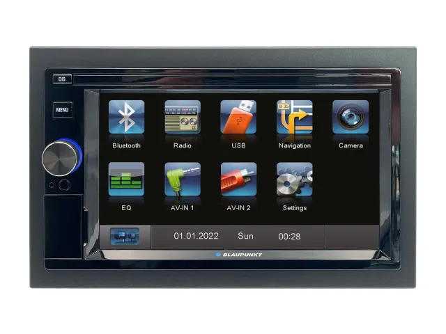 Blaupunkt Santa Cruz 370 Autoradio 2-DIN 6,2 Zoll Bluetooth