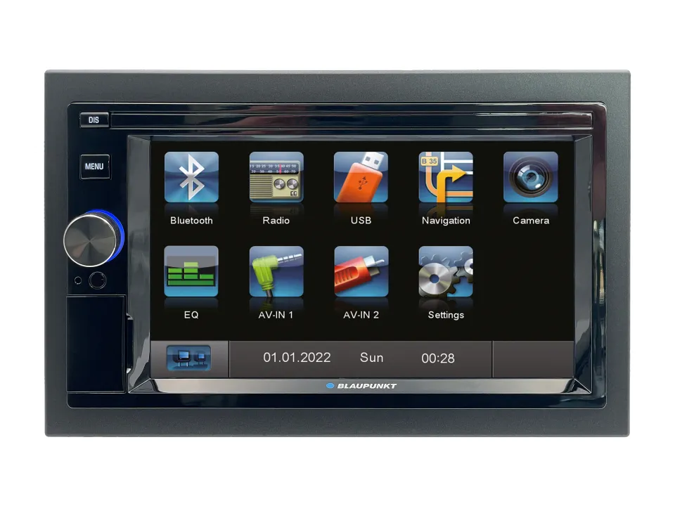 Blaupunkt Santa Cruz 370 Autoradio 2-DIN 6,2 Zoll Bluetooth
