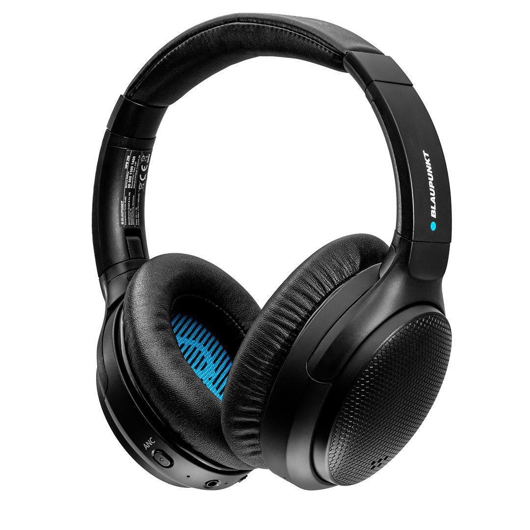 Blaupunkt HPB 200 Kopfhörer Bluetooth ANC Over-Ear schwarz