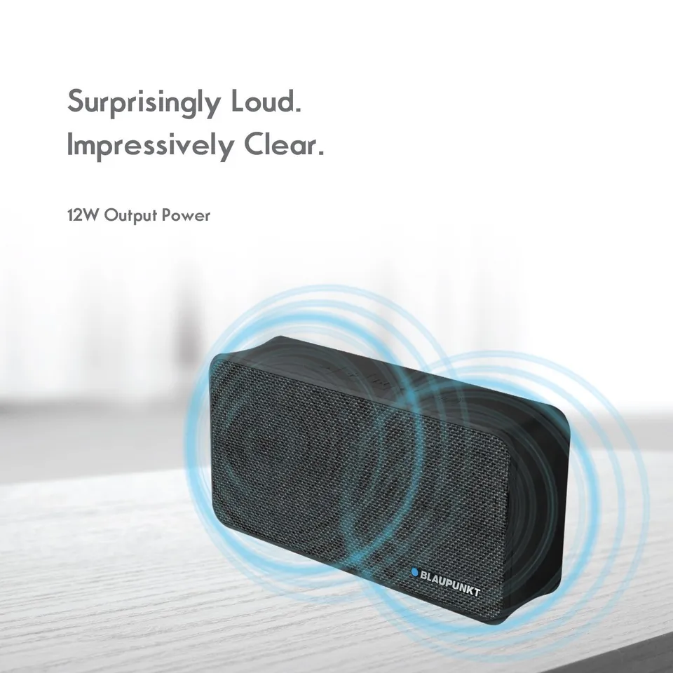 BLAUPUNKT BT-100 Black Bluetooth-Lautsprecher tragbar