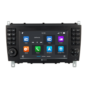 Dynavin 9 Autoradio für Mercedes C-Klasse CarPlay-Display