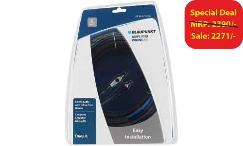Blaupunkt BP 8A KIT Verstärker Kabelset 8 AWG CCA