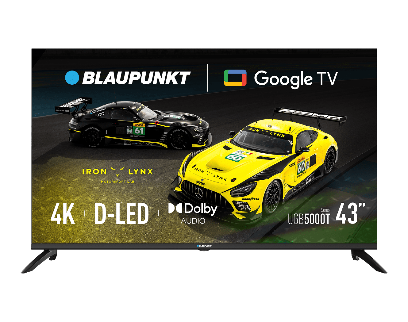 BLAUPUNKT 43UGB5000T Smart TV 43 Zoll 4K Google TV