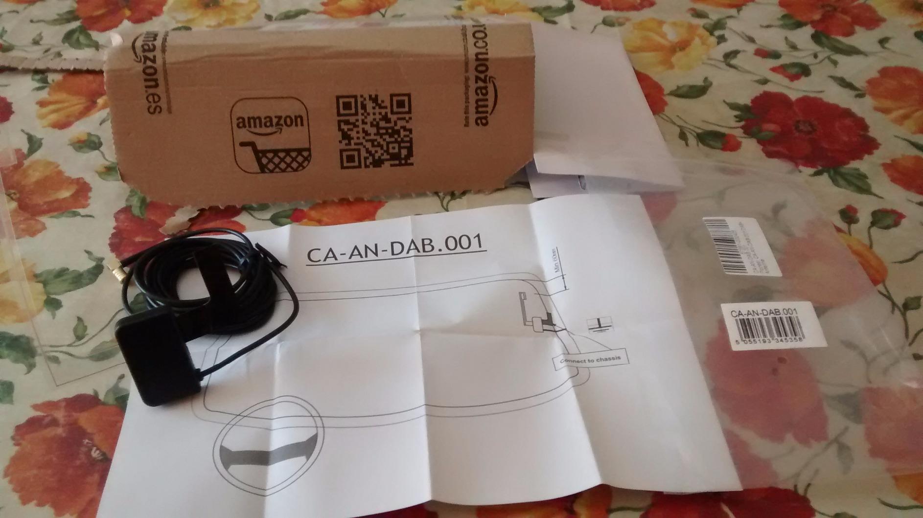 Pioneer CA-AN-DAB.001 DEH DAB+ Auto-Antenne Kfz Scheibenantenne