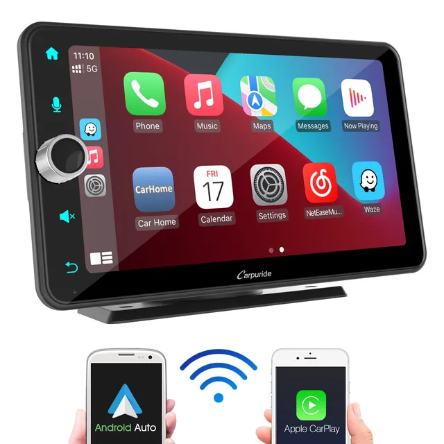 Carpuride Car Smart Stereo W706 CarPlay-Display 7 Zoll Touch