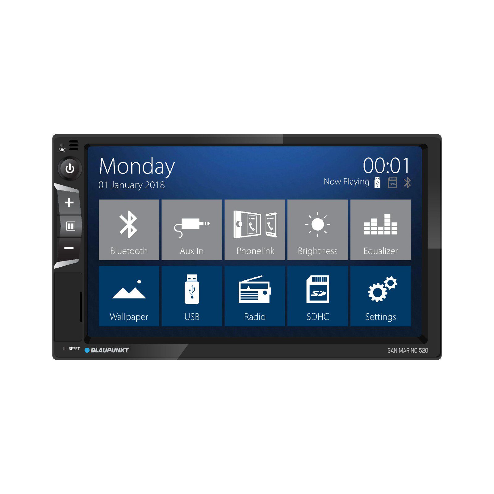 Blaupunkt San Marino 520 Autoradio 7 Zoll Touch Bluetooth