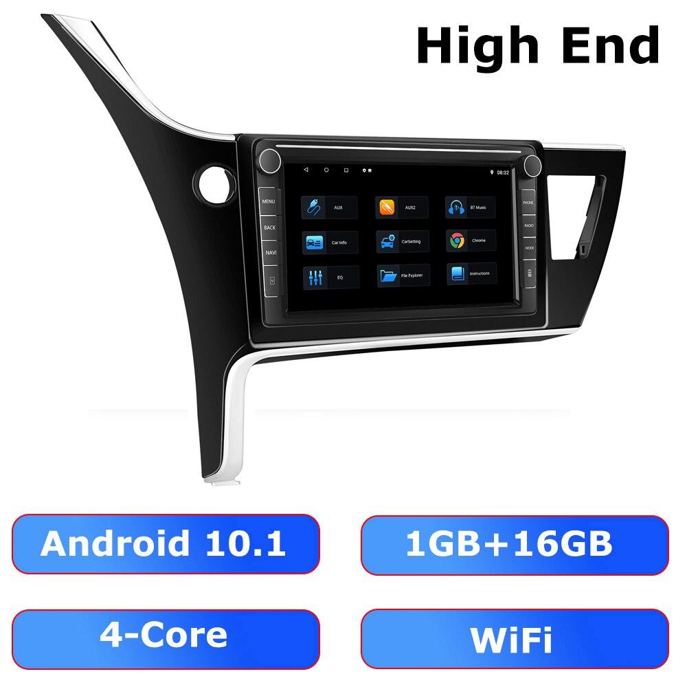ESSGOO Car Stereo Toyota Corolla 2017 2018 Autoradio High End