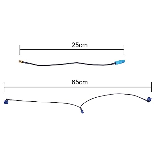 TAFFIO FAKRA Doppel-Splitter Verteiler SMA-Adapter GPS DAB