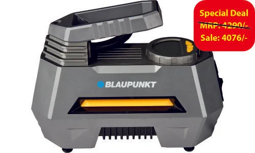 Blaupunkt Car Accessories TIF 22 DA Reifenkompressor 12V Digital Auto-Stop
