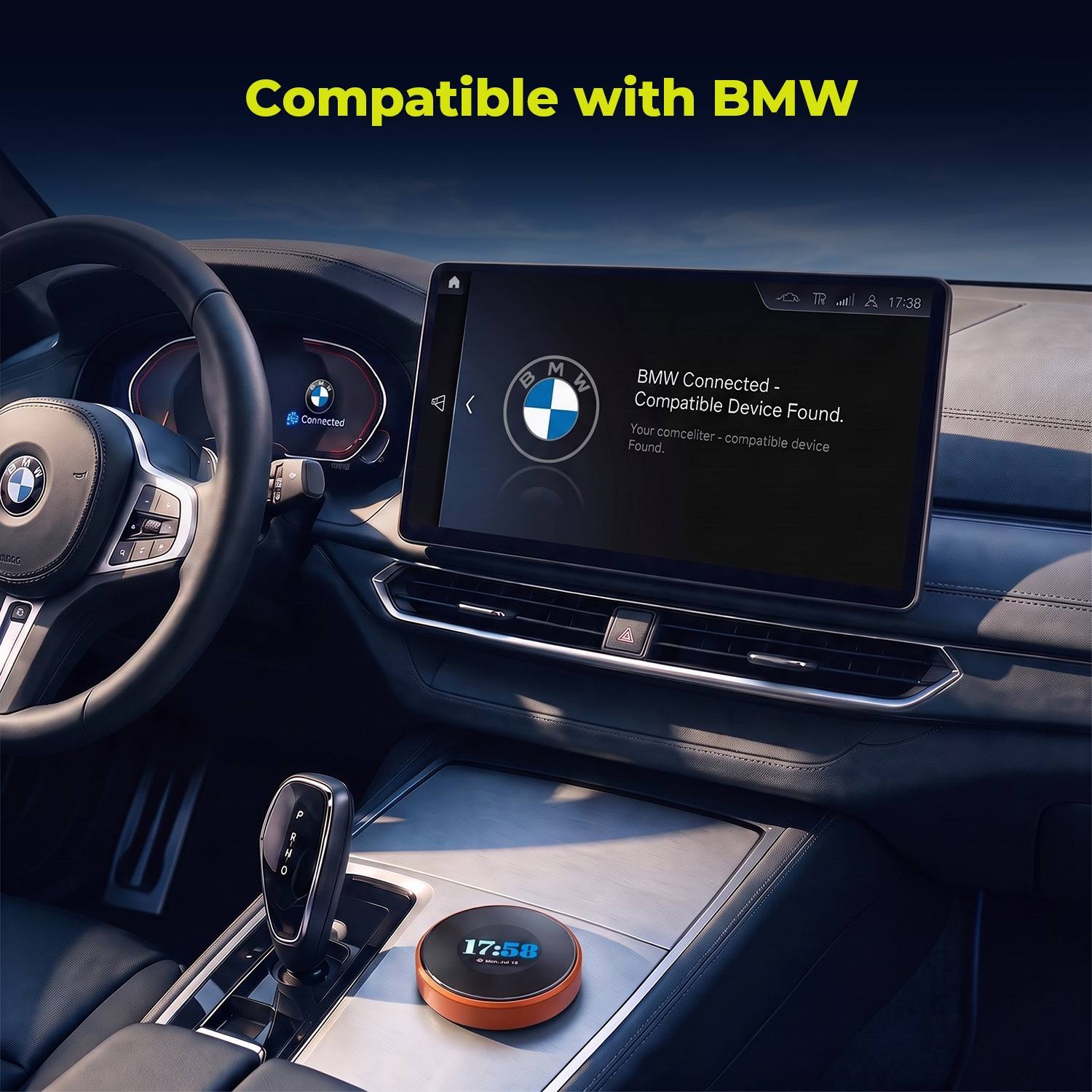 LAMTTO Adapter RC31 CarPlay AI Box Android 15 8+128GB