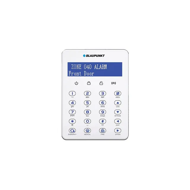 Blaupunkt BP-KPLCD01 Touchscreen-Tastatur Alarmanlage LCD