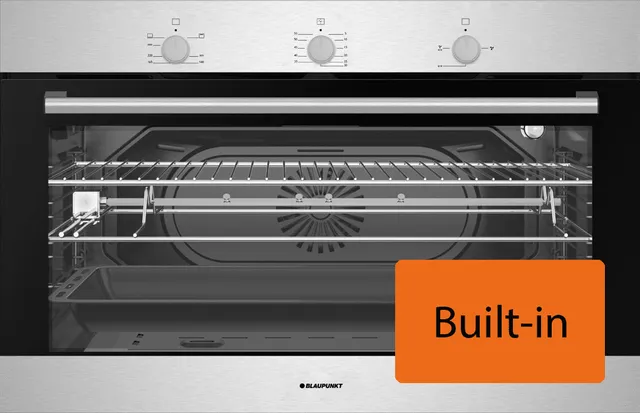 Blaupunkt BOG940X Gasherd 90cm 105L mit Gasgrill