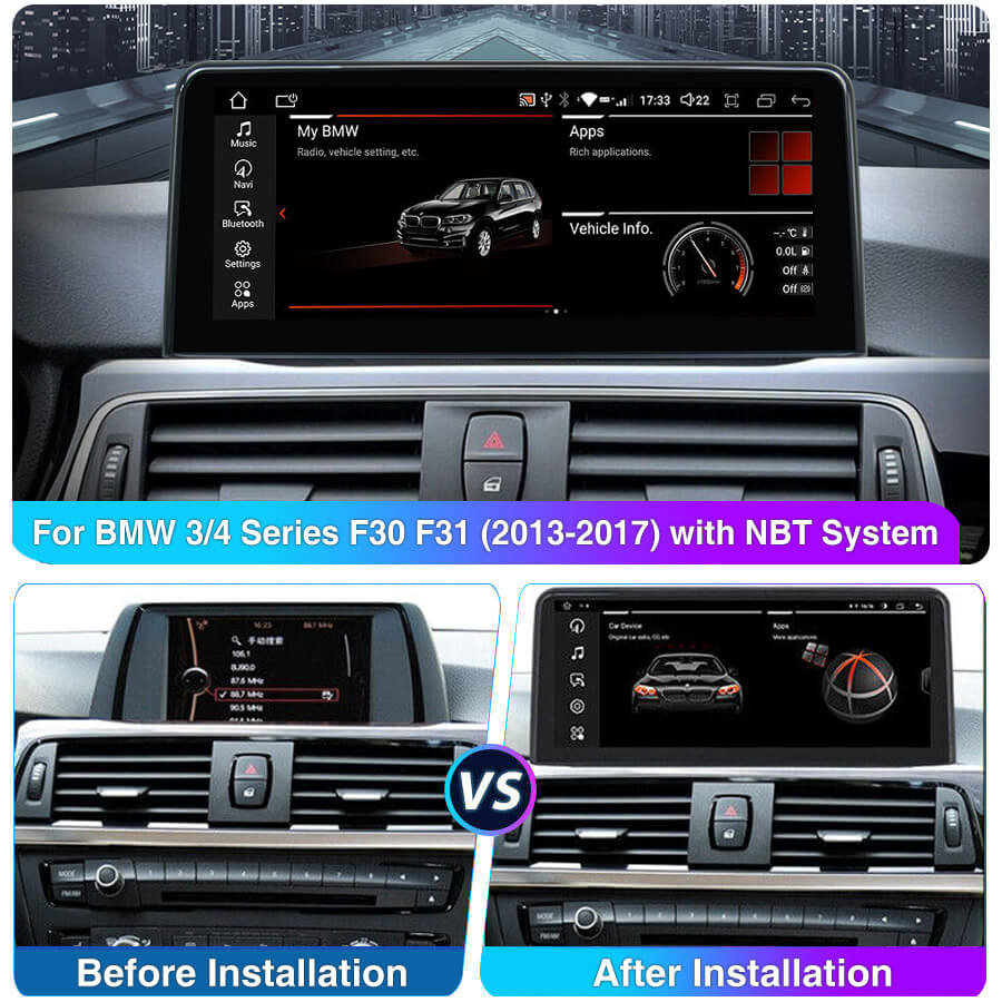 ESSGOO Car Stereo LZ0001 BMW Autoradio 10,25 Zoll Android