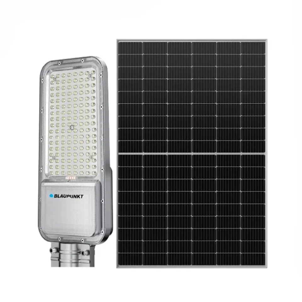 Blaupunkt LED Lighting Samson Solar-Straßenleuchte Panel 6500K IP65