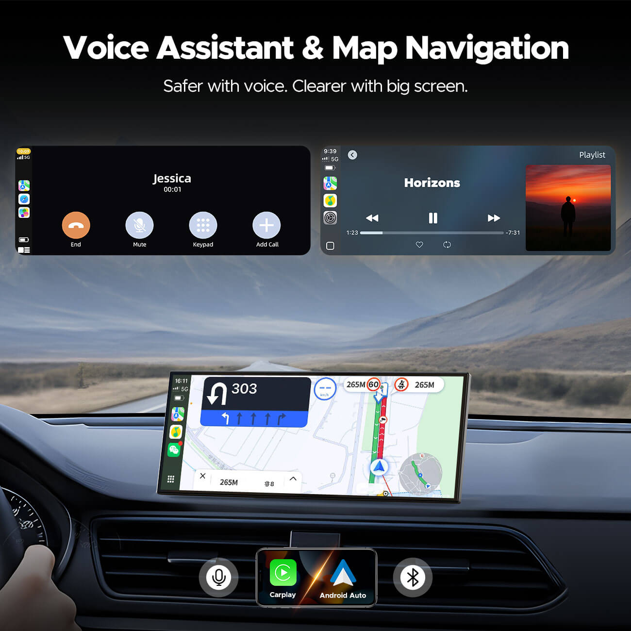 LAMTTO Carplay RC29 10,25 Zoll Display Netflix + Rückkamera