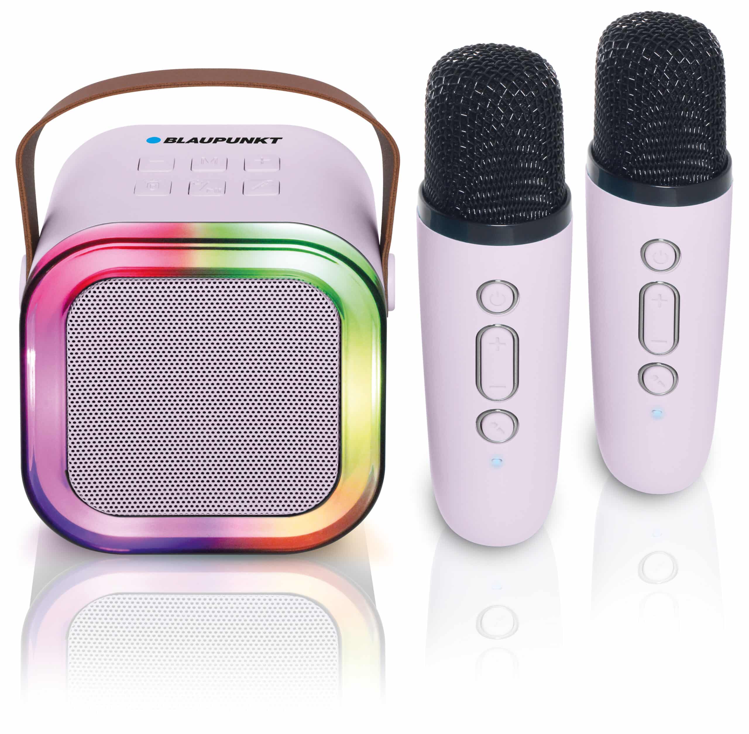 Blaupunkt KM 40 Karaoke Set Box 2 Mikrofone Bluetooth