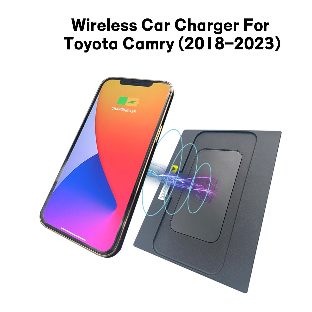 Carpuride Wireless Charger Toyota Camry induktiv passgenau
