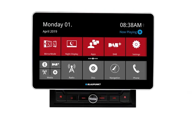 Blaupunkt Rome 990 DAB Autoradio Android CarPlay-Display